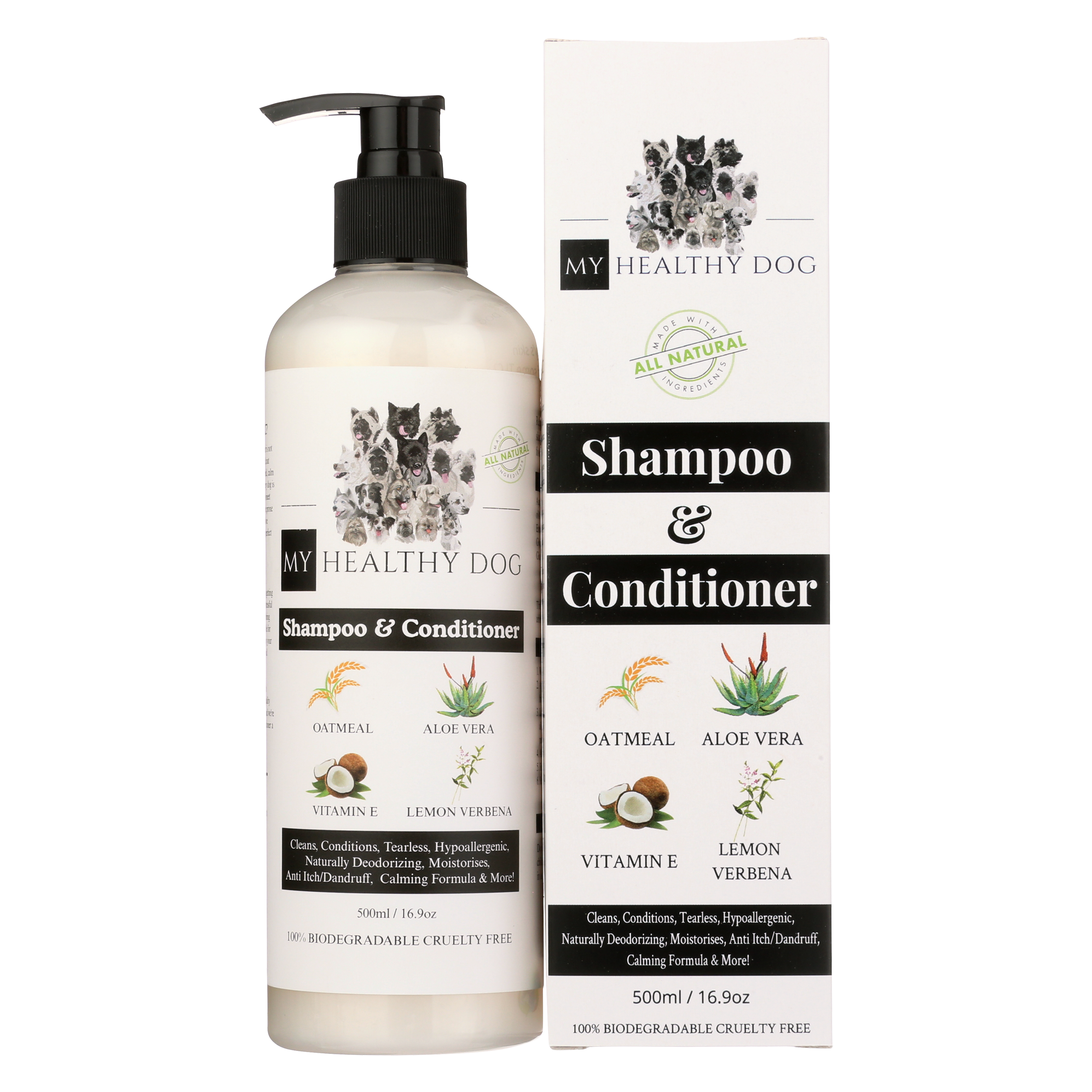 Dog Shampoo and Conditioner